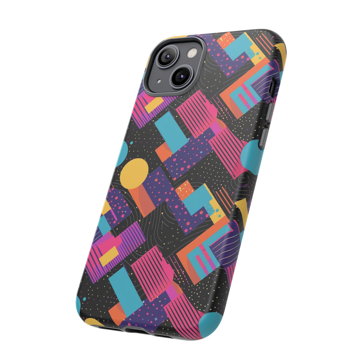 Retro 80s Seamless Phone Case – Vintage Style Meets Modern Protection 088