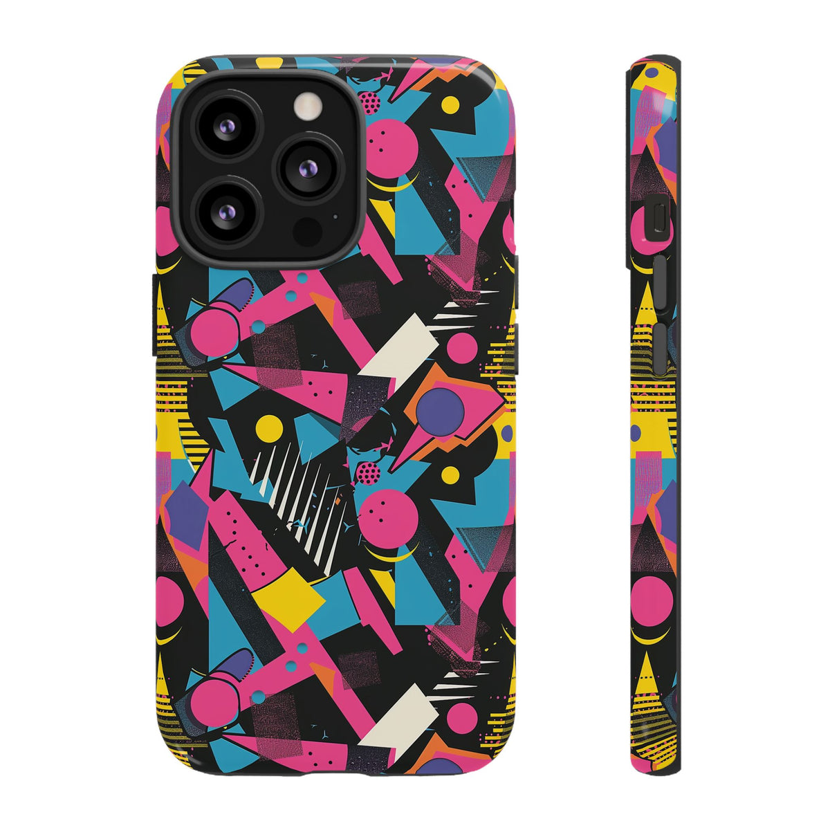 Retro 80s Seamless Phone Case – Vintage Style Meets Modern Protection 077