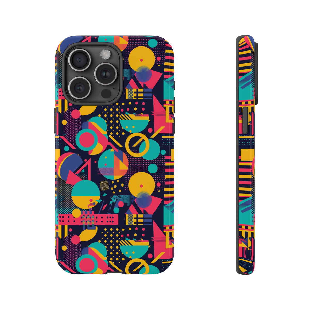 Retro 80s Seamless Phone Case – Vintage Style Meets Modern Protection 165