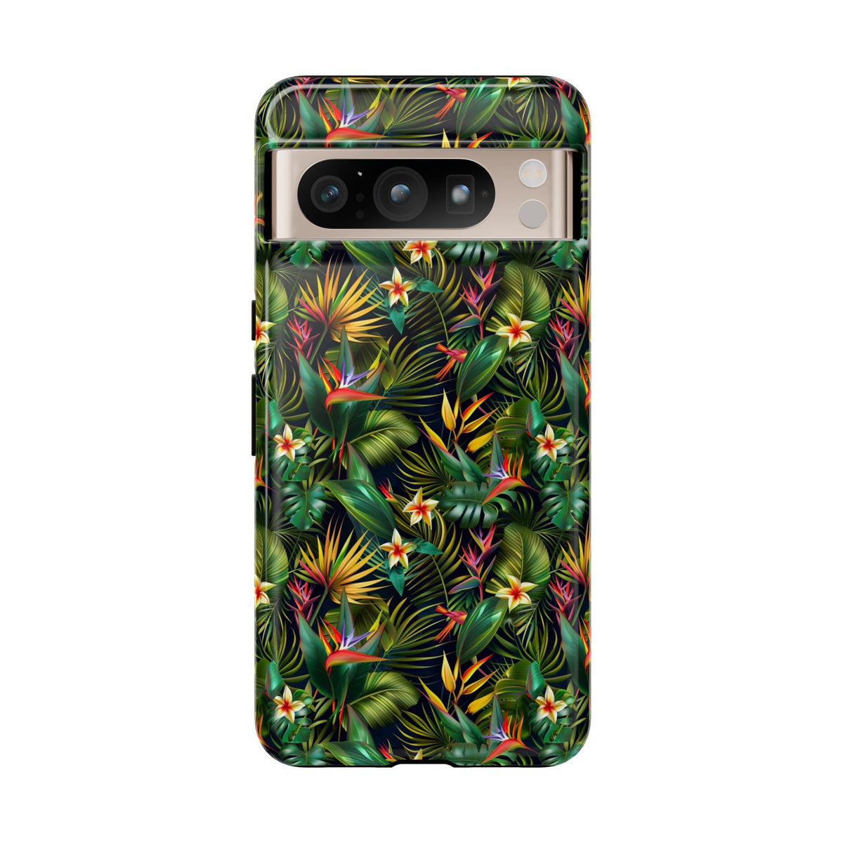 Jungle Pattern Phone Case – Exotic & Lush Design for Your Phone 348