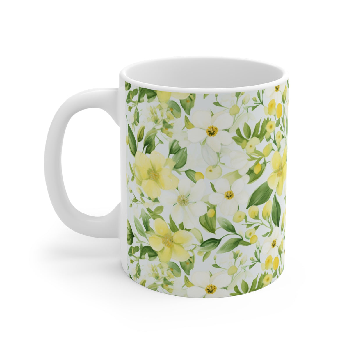 Various Watercolor Design All Over Coffee Mug – Unique Artistic Ceramic Coffee Cup 508