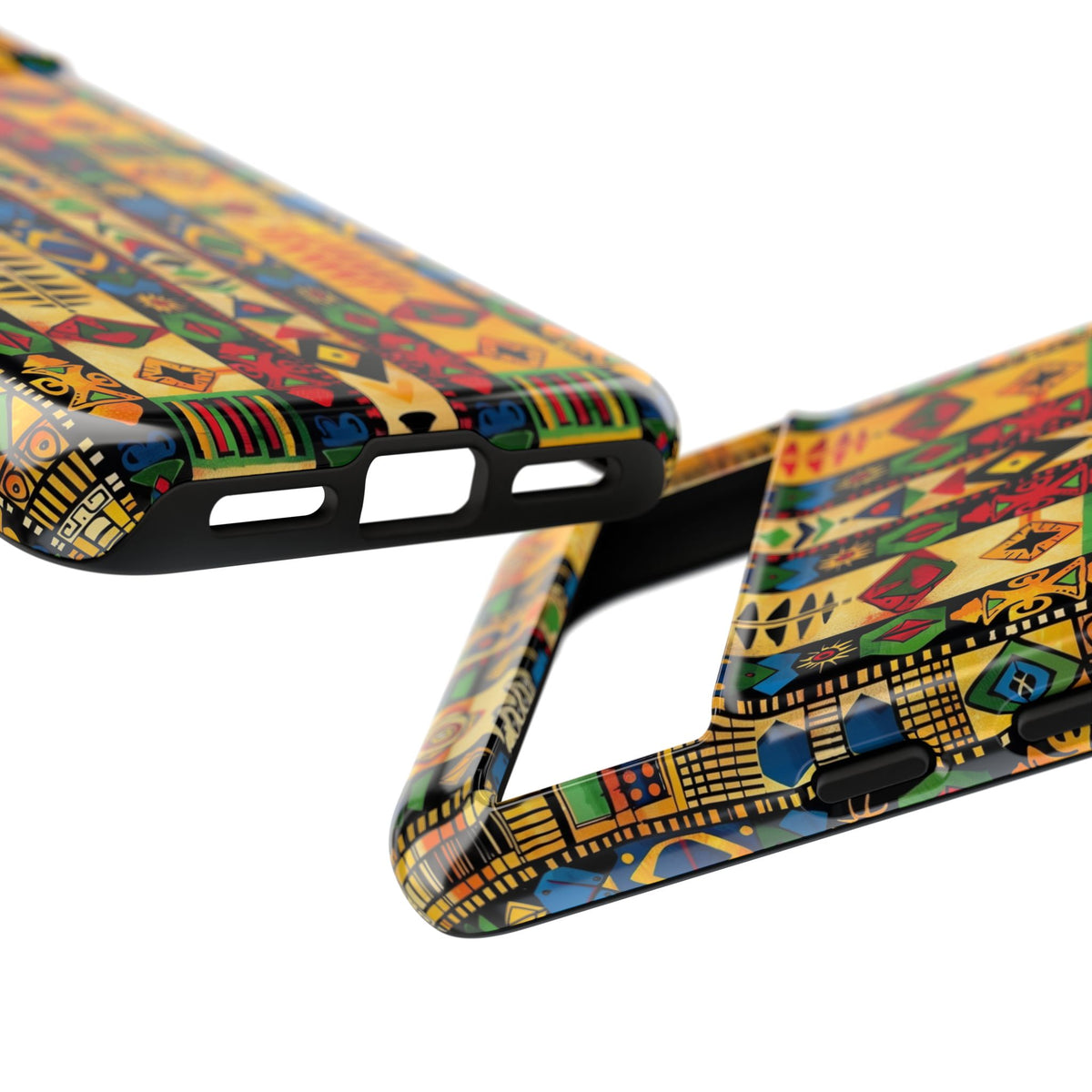 Stylish African Pattern Phone Case – Unique and Vibrant Protection 163