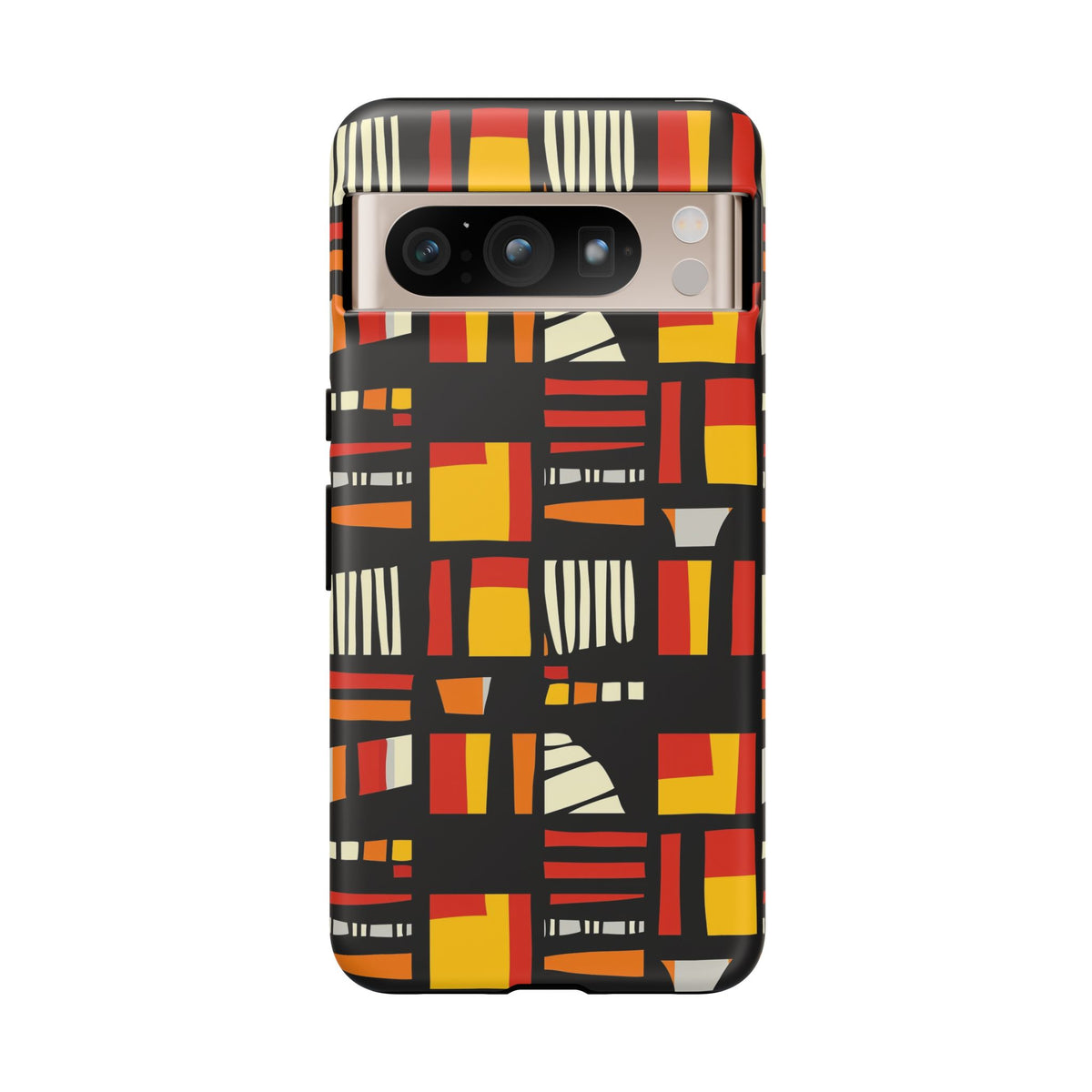 Stylish African Pattern Phone Case – Unique and Vibrant Protection 099