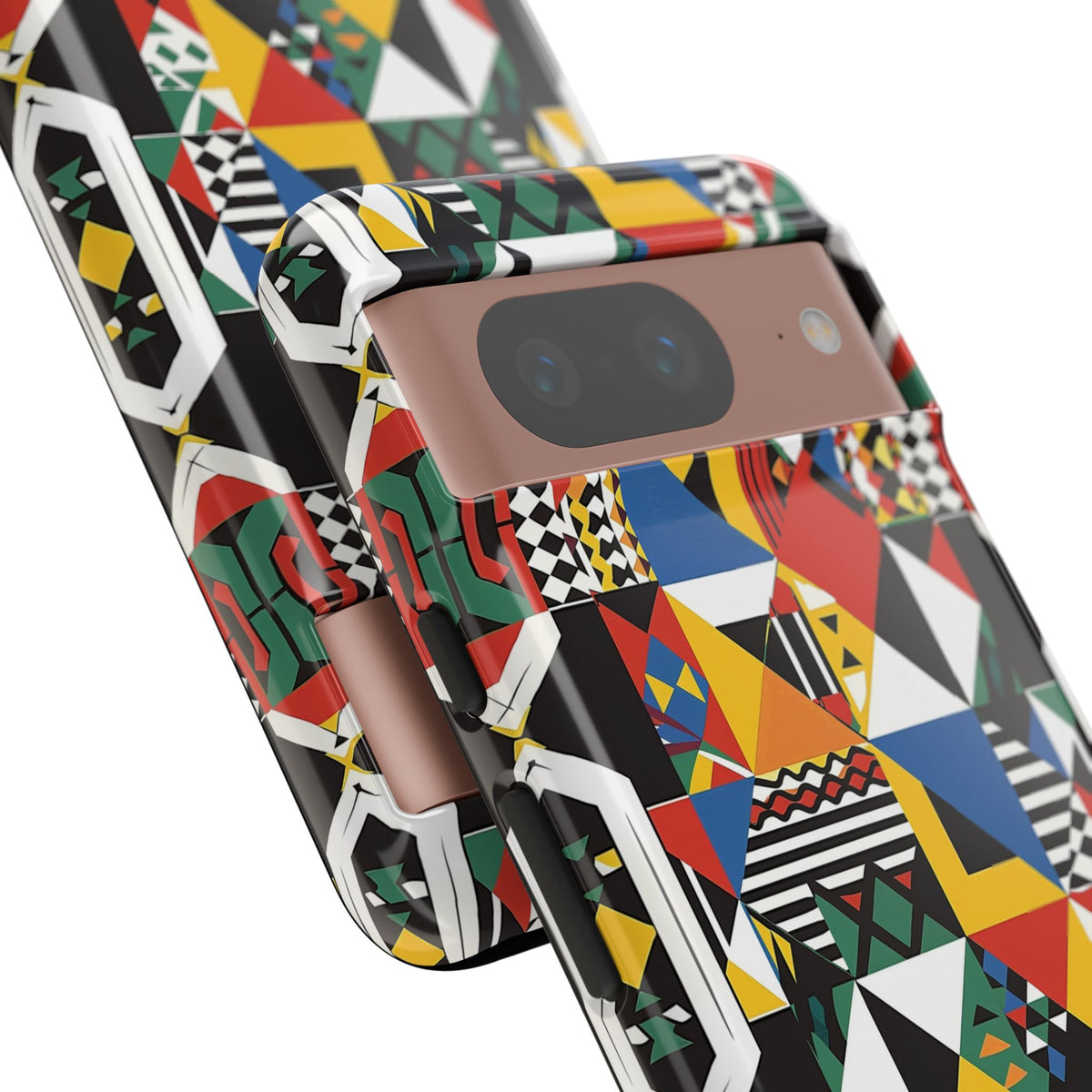 Stylish African Pattern Phone Case – Unique and Vibrant Protection 182