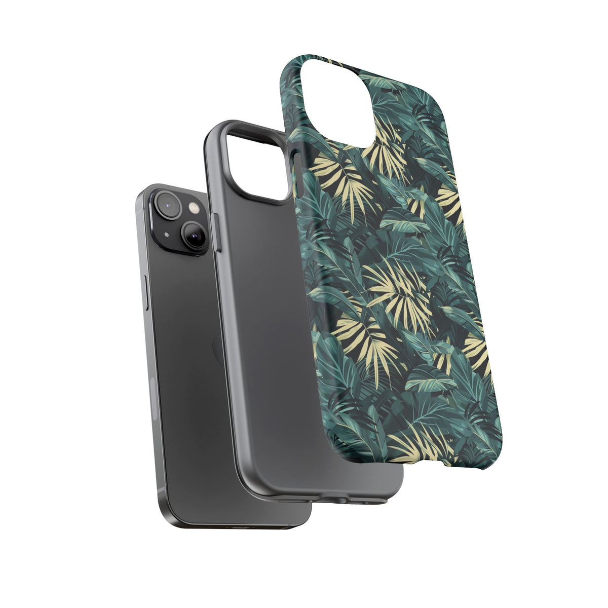 Jungle Pattern Phone Case – Exotic & Lush Design for Your Phone 345