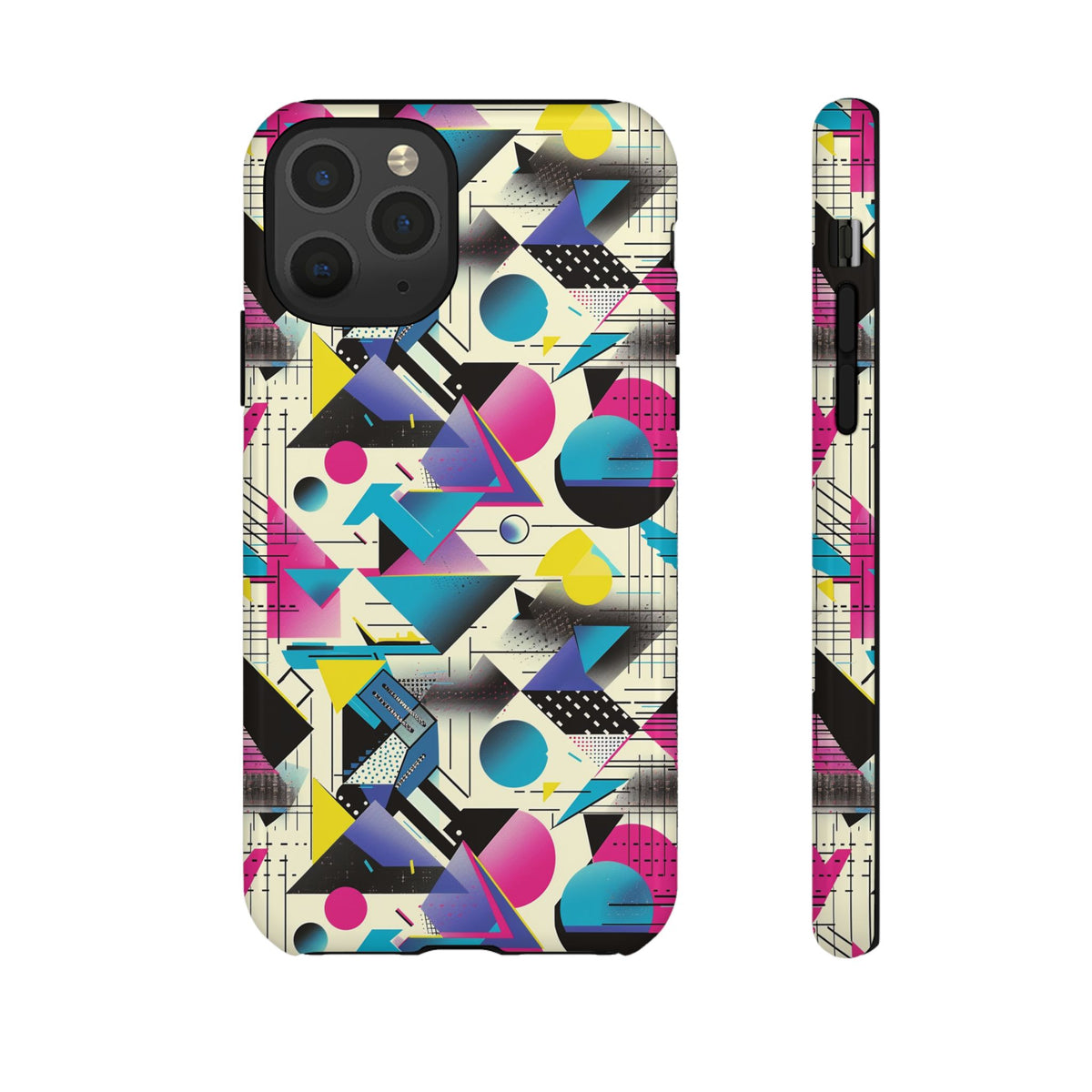 Retro 80s Seamless Phone Case – Vintage Style Meets Modern Protection 202