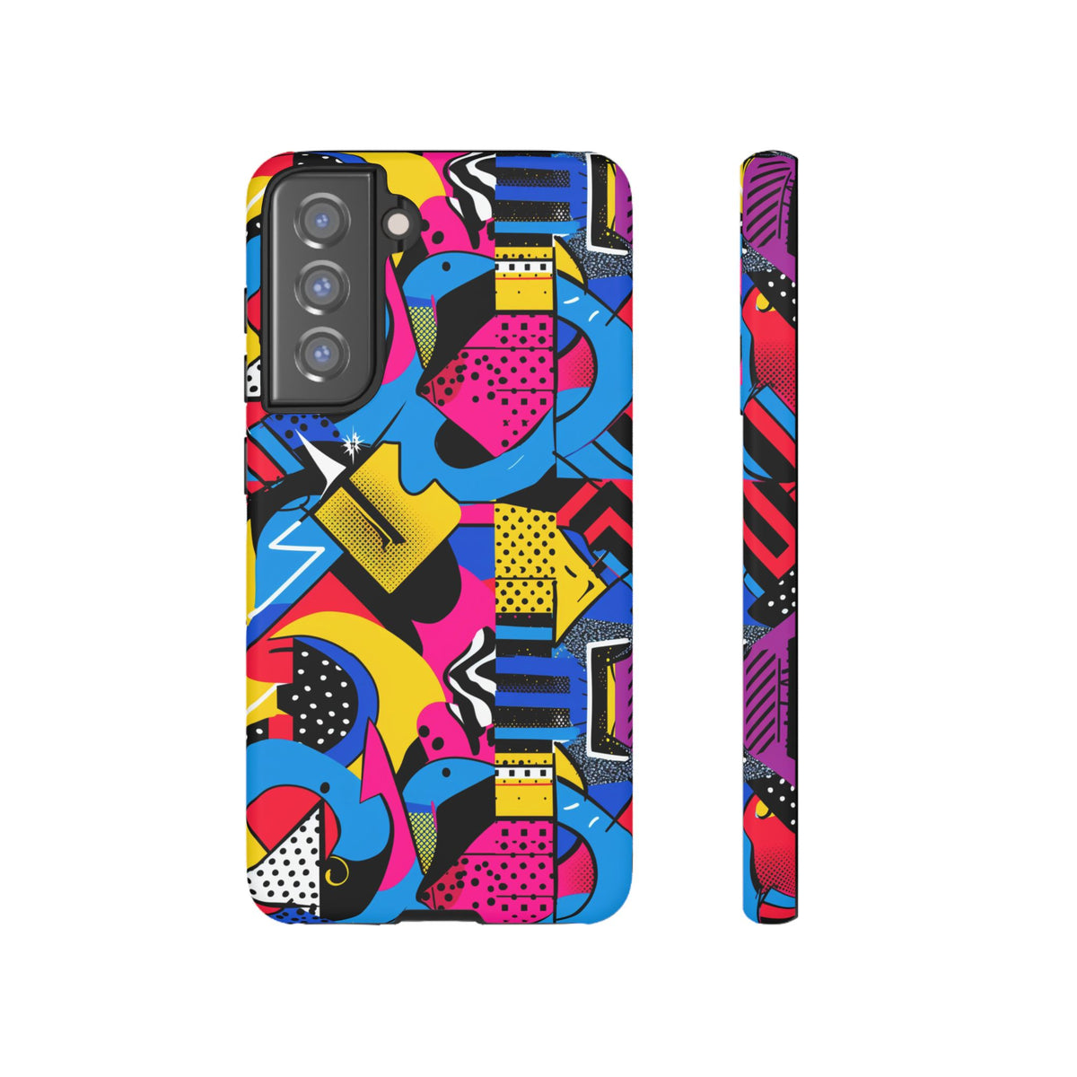 Retro 80s Seamless Phone Case – Vintage Style Meets Modern Protection