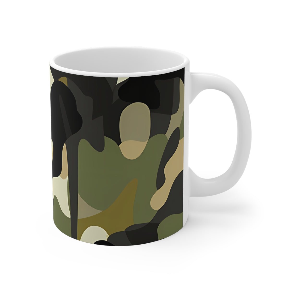 All-Over Camouflage Pattern Coffee Mug 228