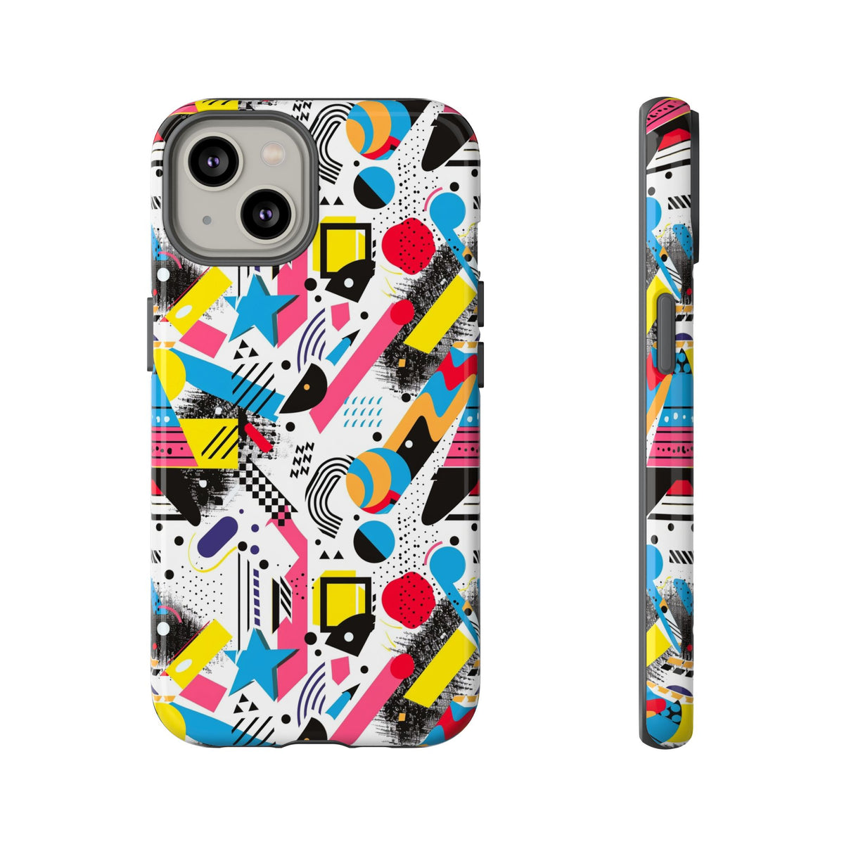 Retro 80s Seamless Phone Case – Vintage Style Meets Modern Protection 094