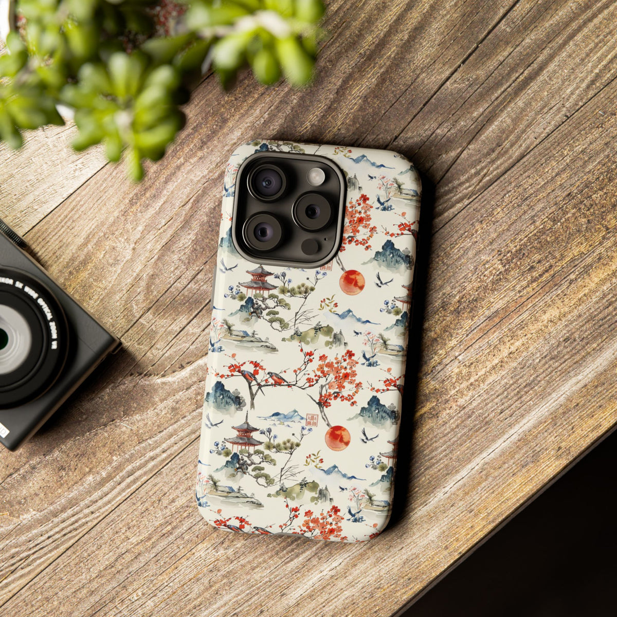 Japanese Pattern Phone Case – Elegant & Timeless Design for Your Phone 120