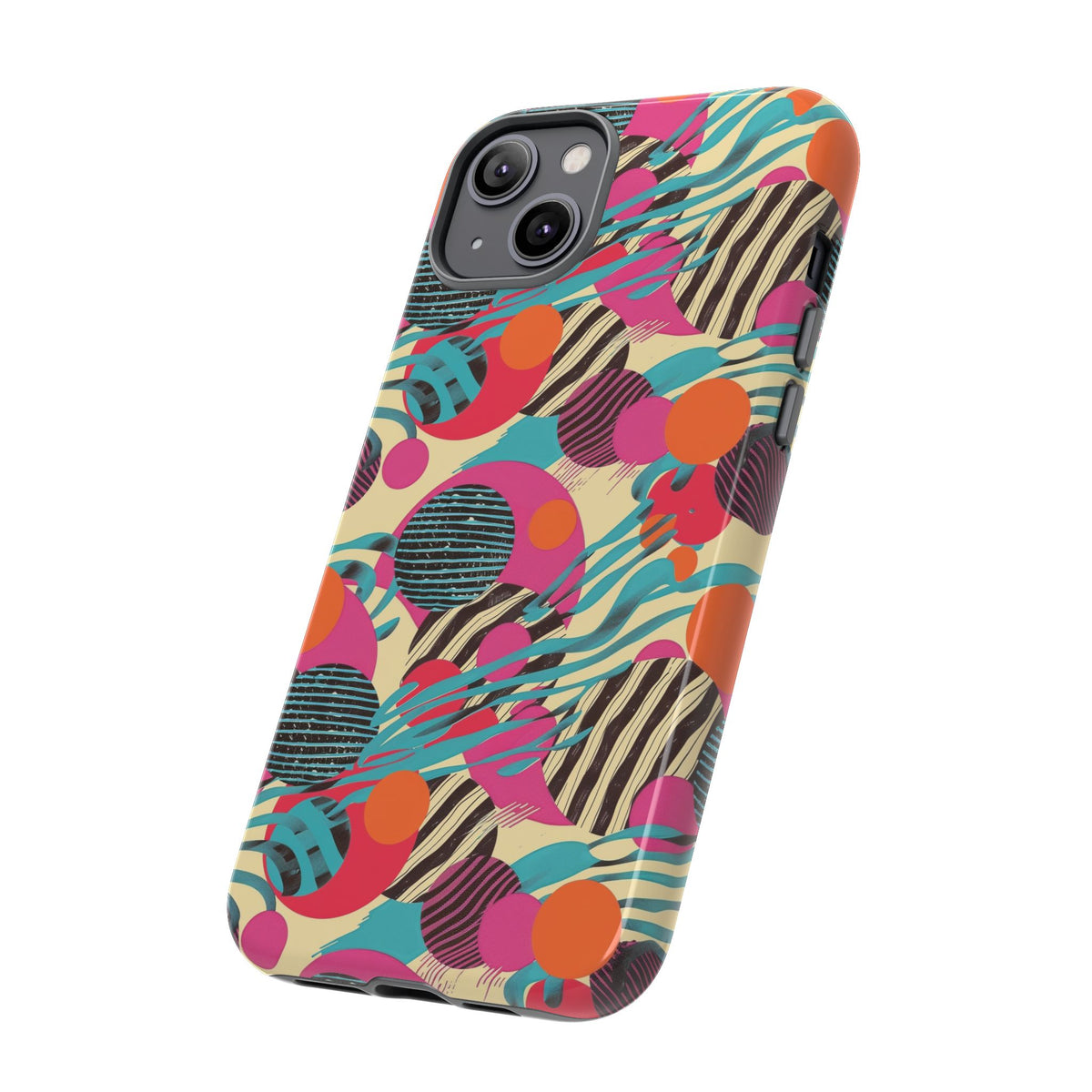 Retro 80s Seamless Phone Case – Vintage Style Meets Modern Protection 167