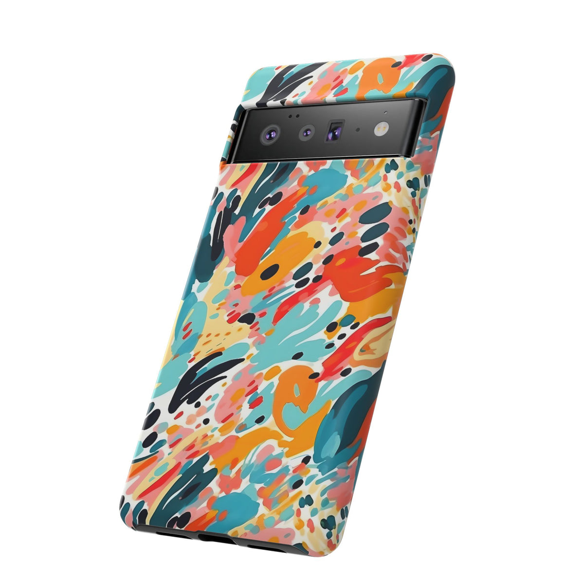 Abstract Painting Design Phone Case – Modern Art-Inspired Phone Cover 7