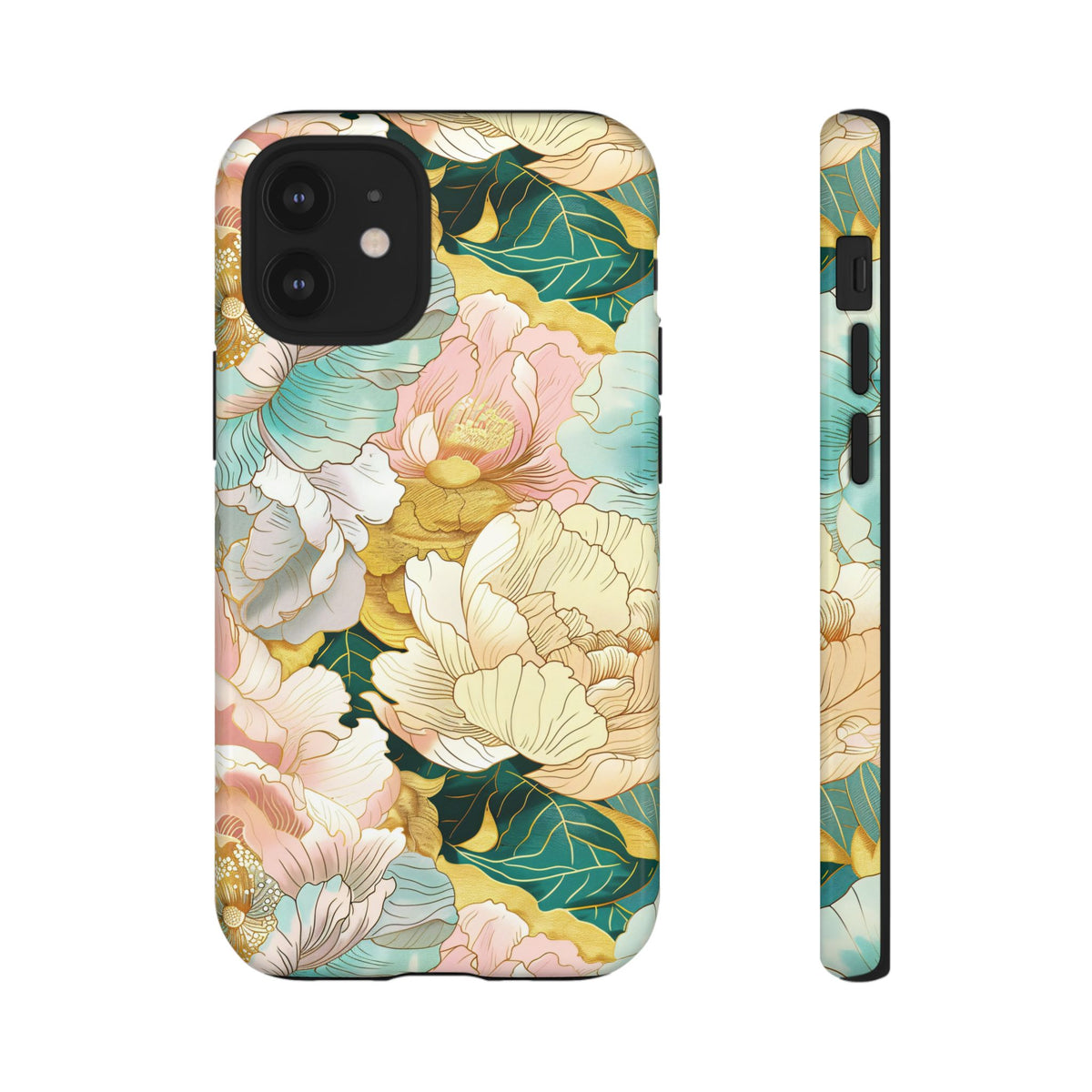 Japanese Blossom Asian Floral Design Phone Case – Elegant Floral Phone Cover