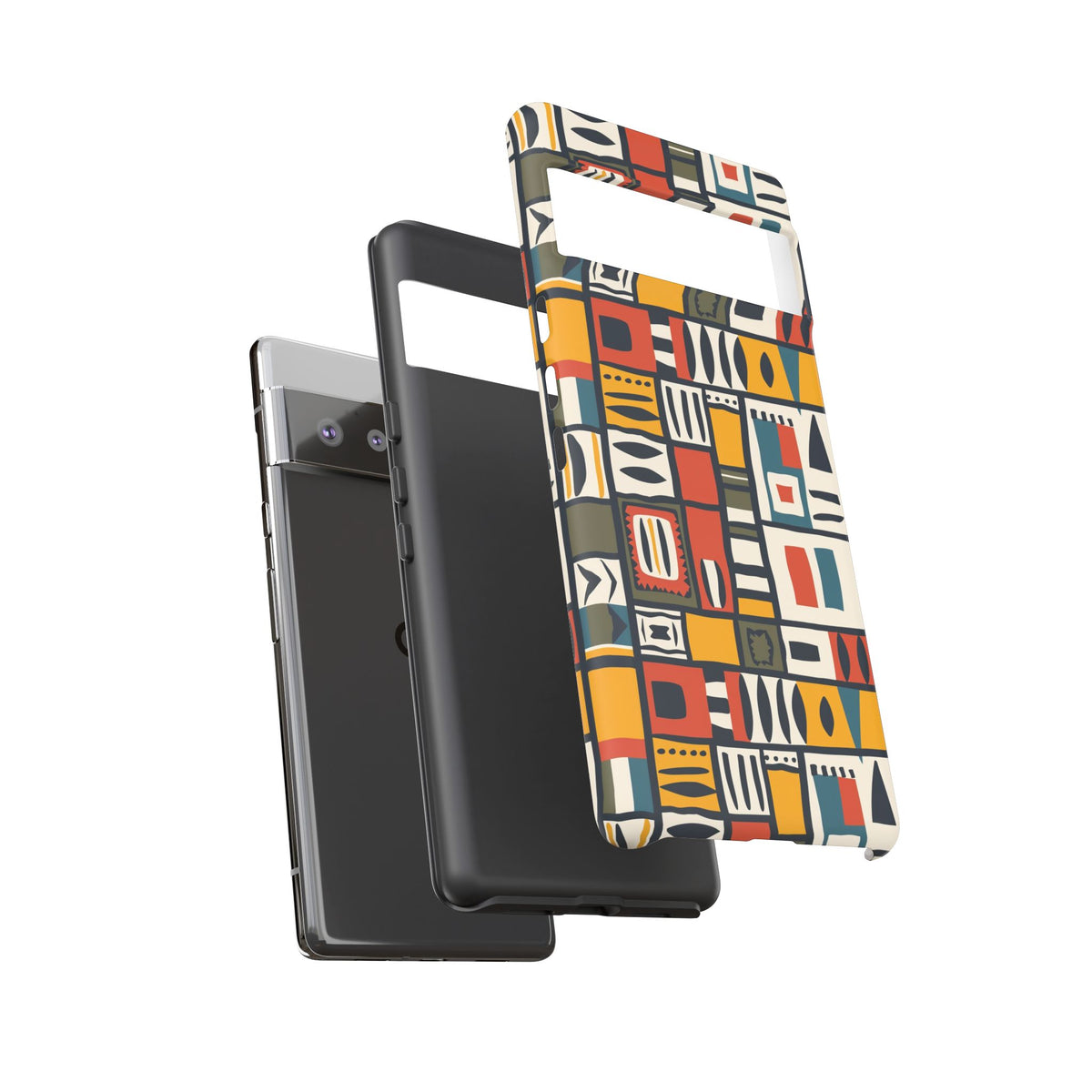 Stylish African Pattern Phone Case – Unique and Vibrant Protection 013