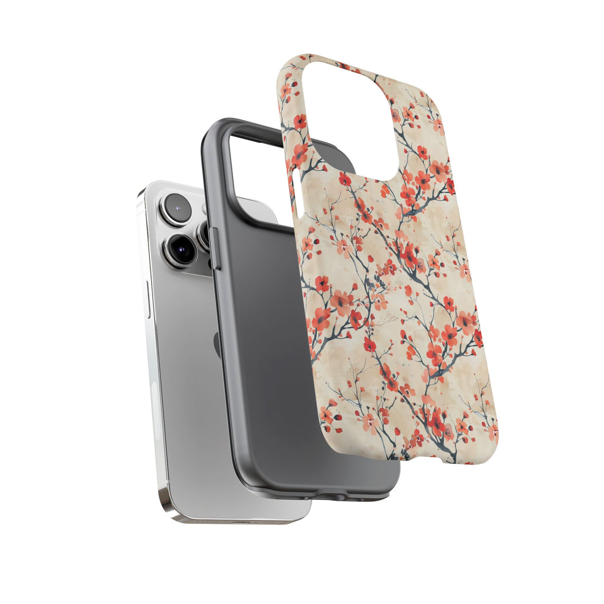 Japanese Pattern Phone Case – Elegant & Timeless Design for Your Phone 476