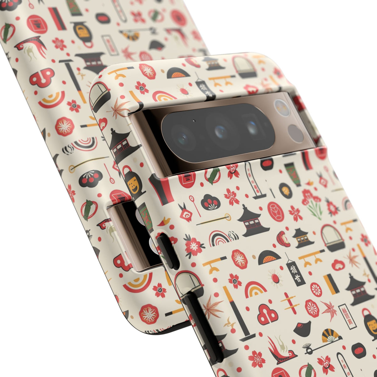 Japanese Pattern Phone Case – Elegant & Timeless Design for Your Phone 100