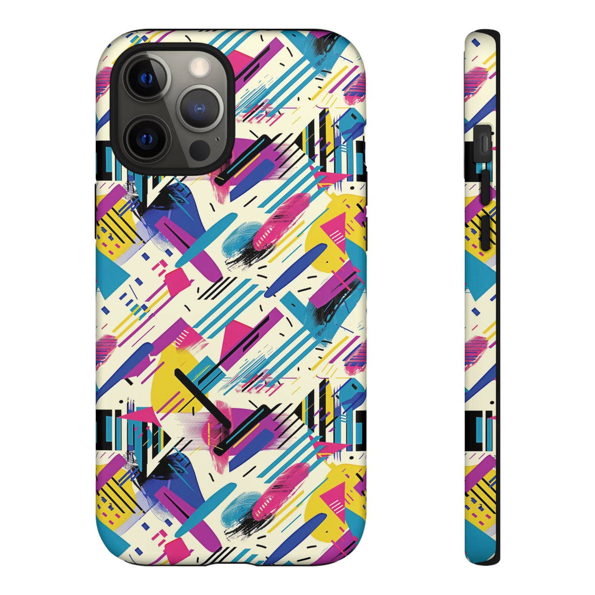 Retro 80s Seamless Phone Case – Vintage Style Meets Modern Protection 134