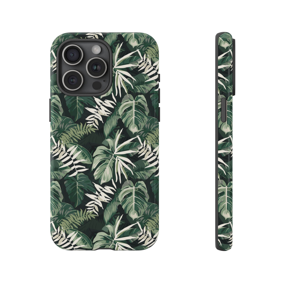 Jungle Pattern Phone Case – Exotic & Lush Design for Your Phone 351