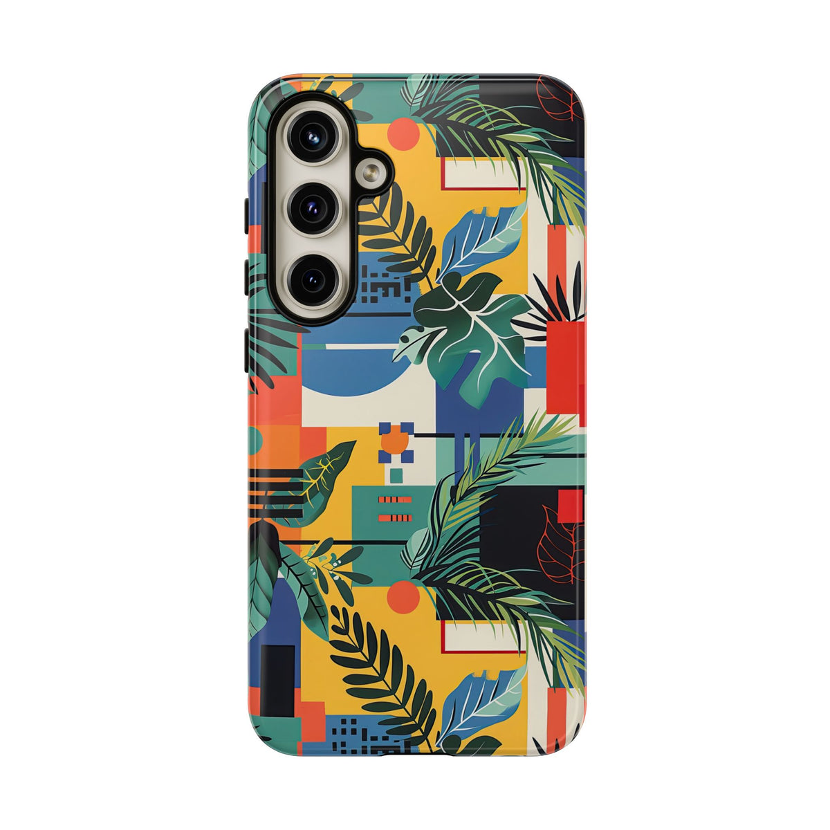 Jungle Collage Phone Case – Vibrant & Durable Nature-Inspired Protection