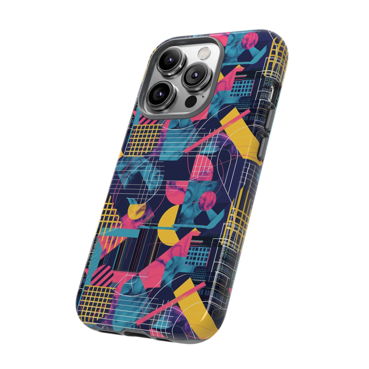 Retro 80s Seamless Phone Case – Vintage Style Meets Modern Protection 188