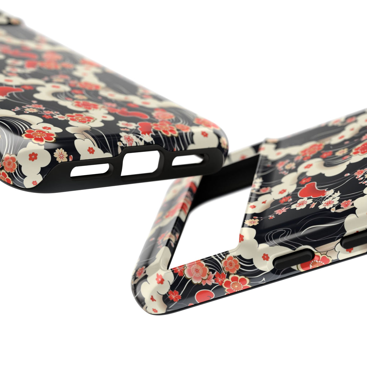 Japanese Pattern Phone Case – Elegant & Timeless Design for Your Phone 478