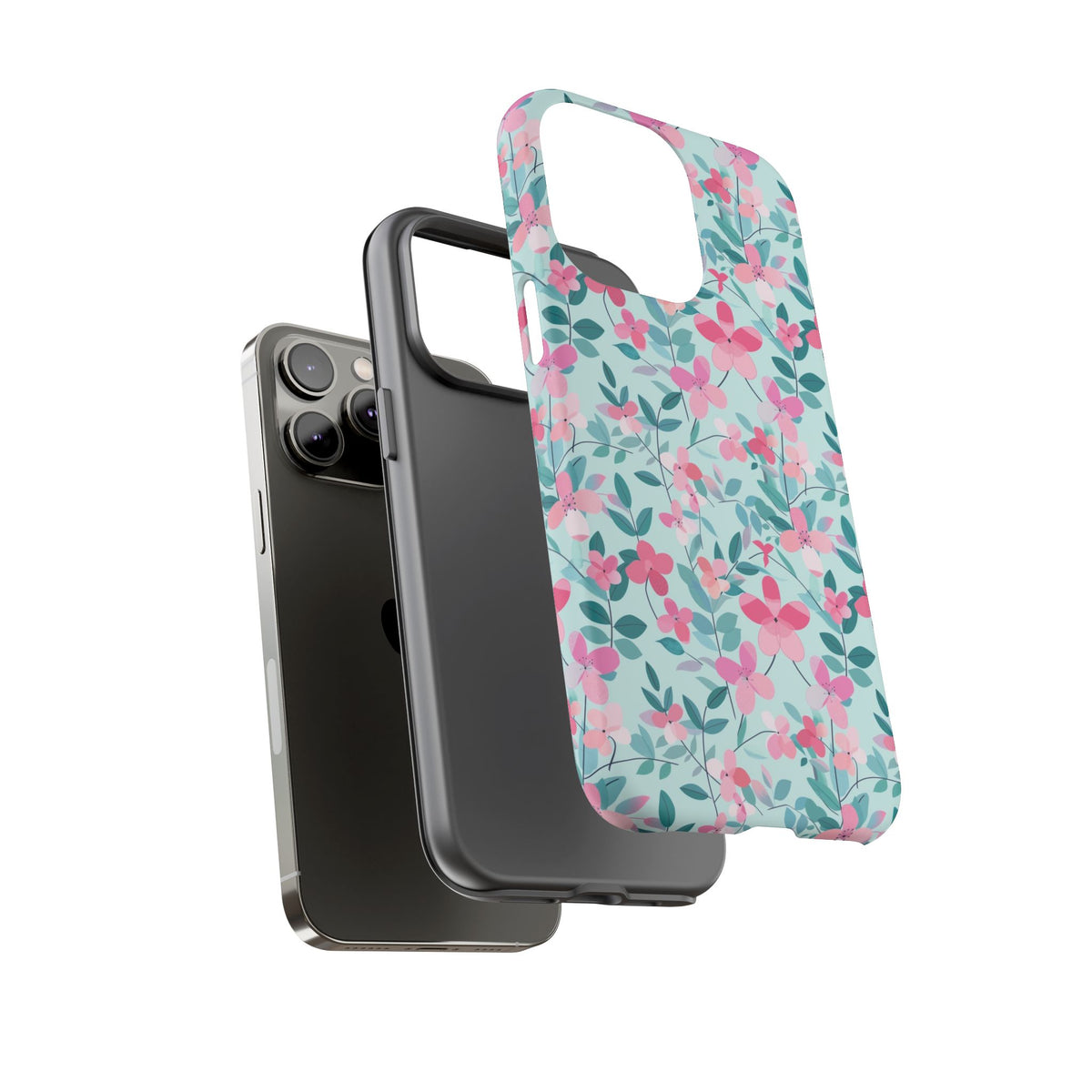 Spring Pattern Phone Case – Fresh & Vibrant Design for Your Phone 412