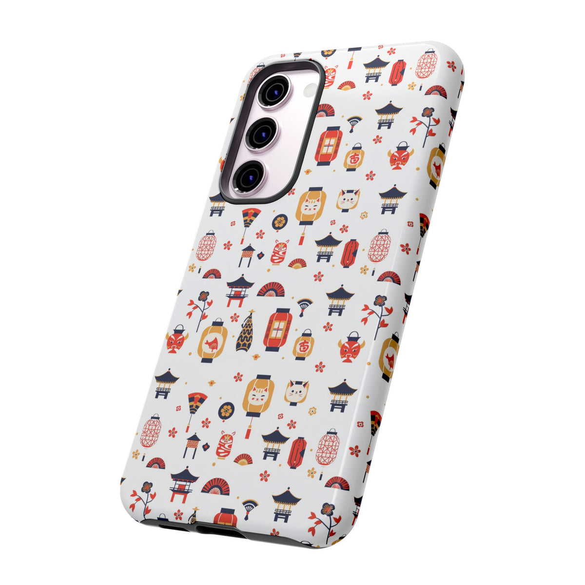 Japanese Pattern Phone Case – Elegant & Timeless Design for Your Phone 121