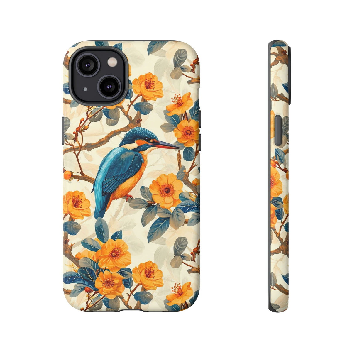 Birds Seamless Pattern Phone Case – Elegant and Timeless Avian Design