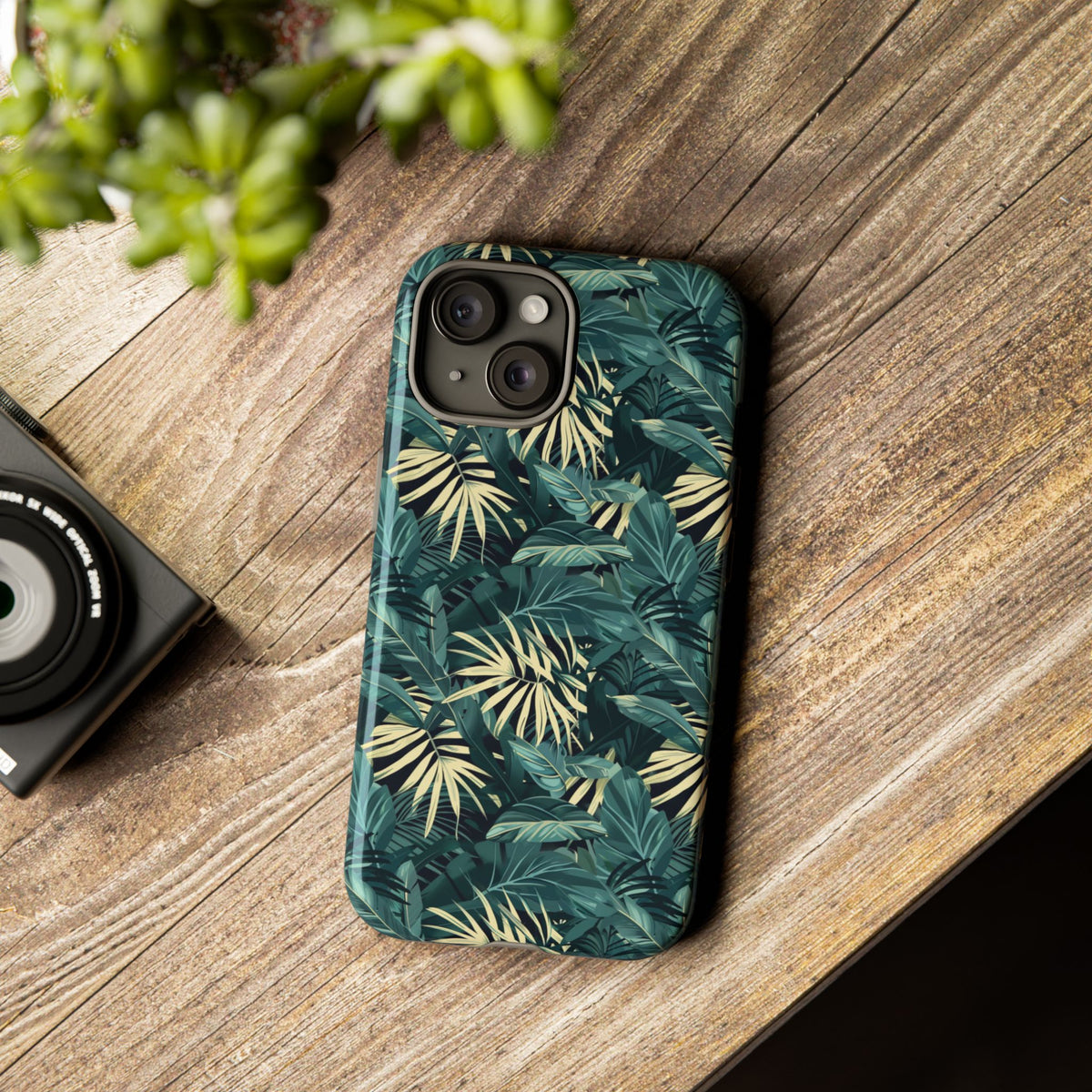 Jungle Pattern Phone Case – Exotic & Lush Design for Your Phone 345