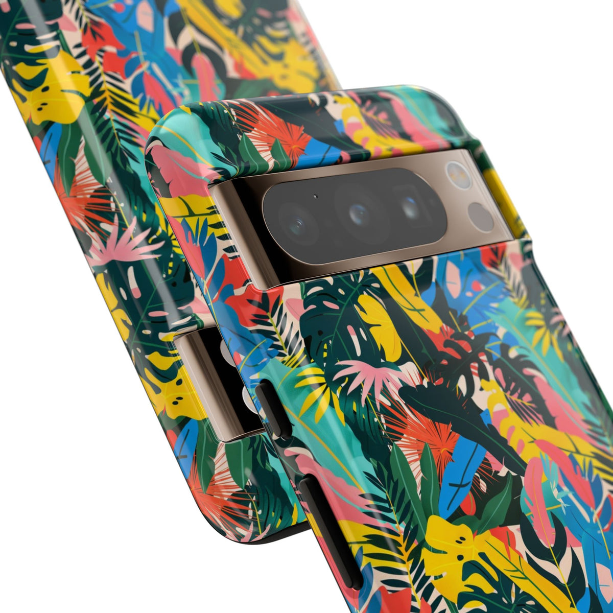 Jungle Pattern Phone Case – Exotic & Lush Design for Your Phone 346