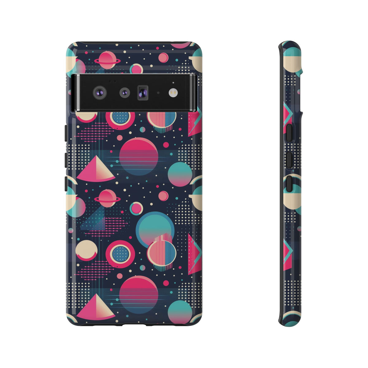 Retro 80s Seamless Phone Case – Vintage Style Meets Modern Protection 095