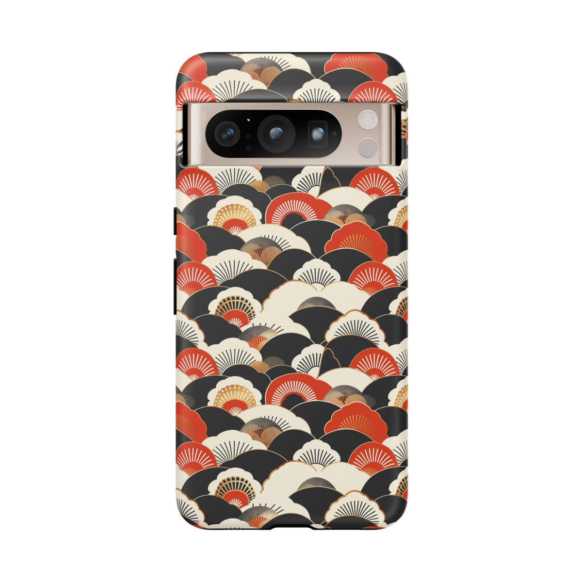 Japanese Pattern Phone Case – Elegant & Timeless Design for Your Phone 080