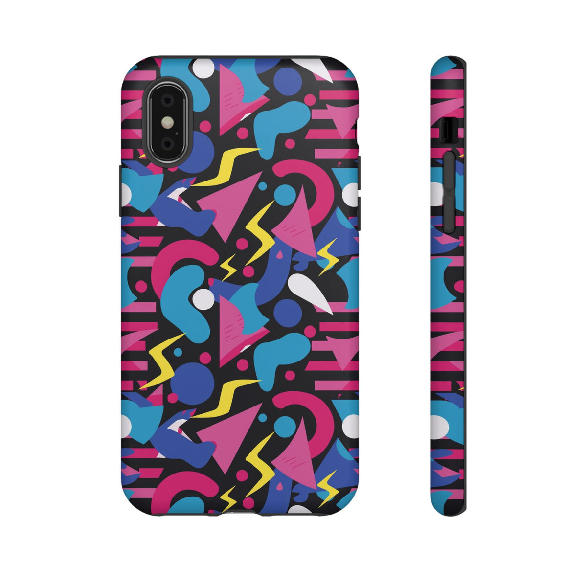 Retro 80s Seamless Phone Case – Vintage Style Meets Modern Protection 096