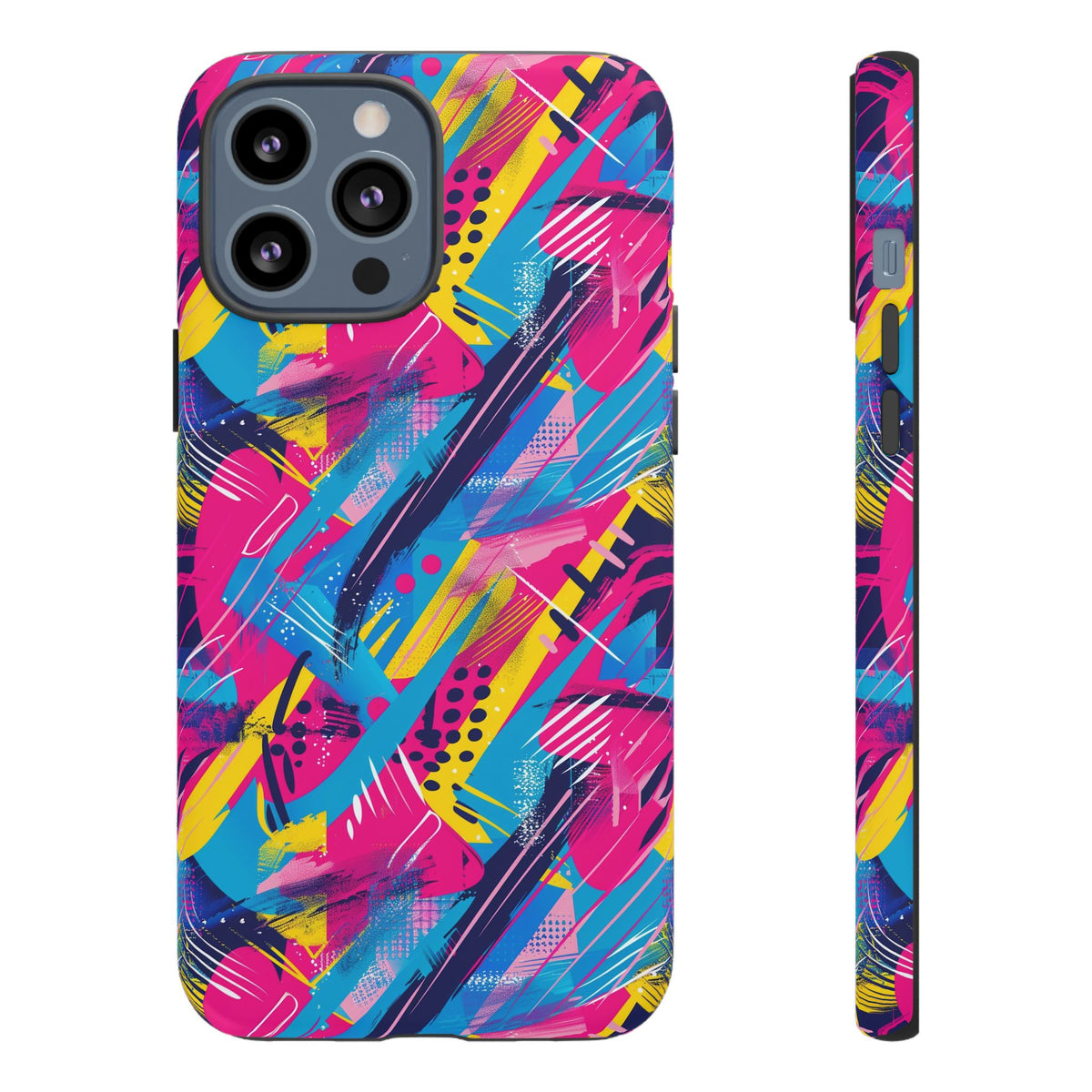 Retro 80s Seamless Phone Case – Vintage Style Meets Modern Protection 103