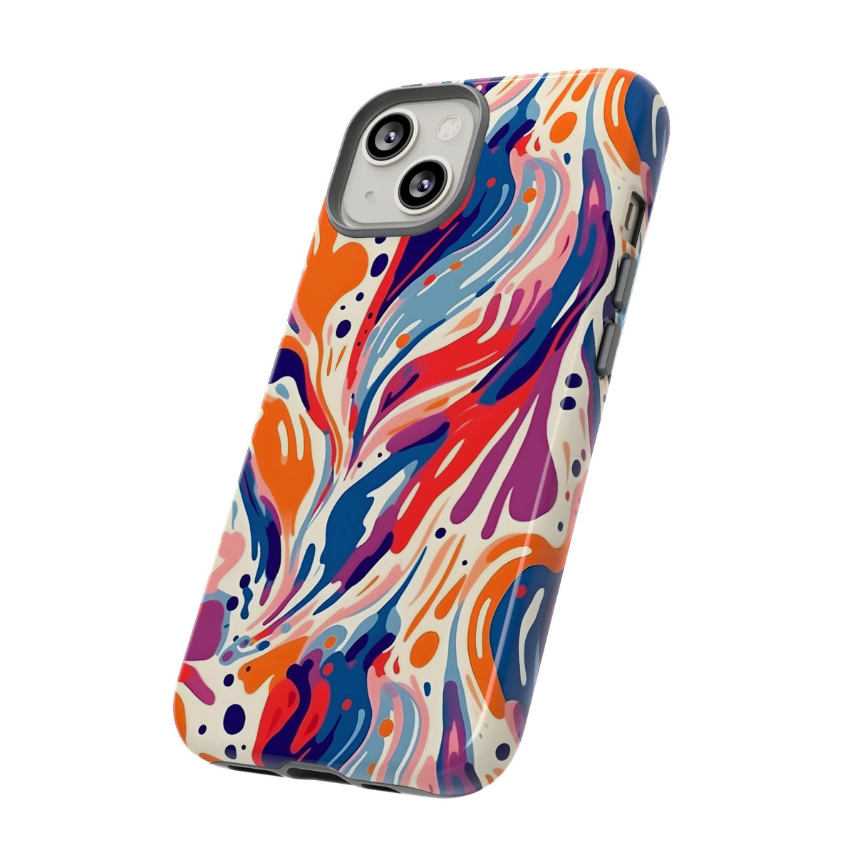 Abstract Painting Design Phone Case – Modern Art-Inspired Phone Cover 6