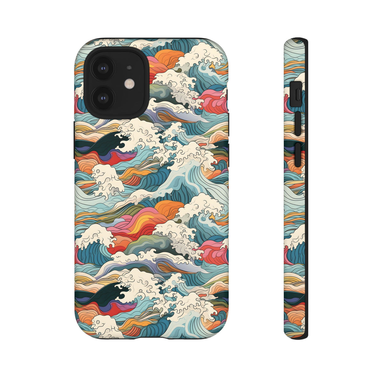 Japanese Waves Phone Case – Embrace Timeless Elegance with Classic Design 2