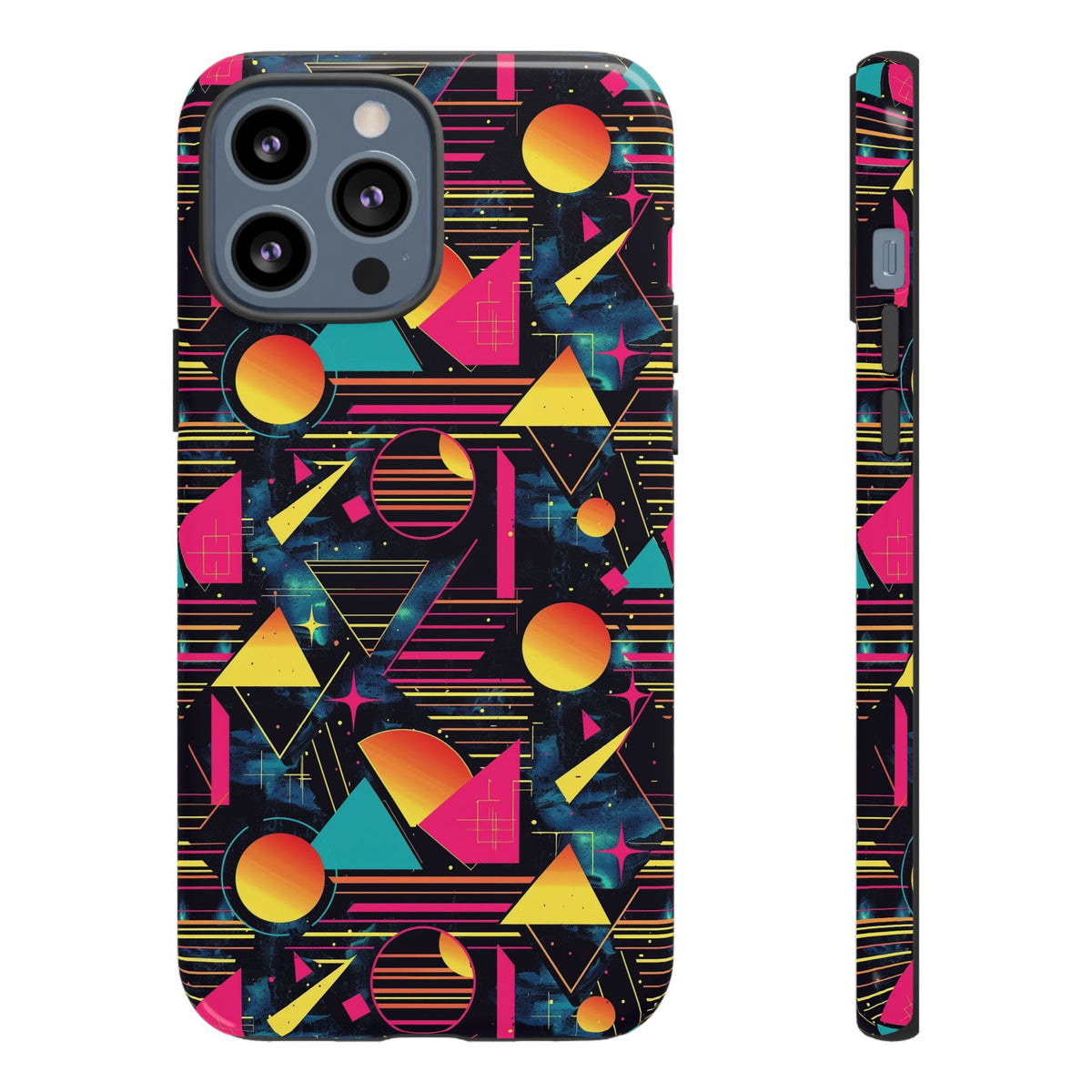 Retro 80s Seamless Phone Case – Vintage Style Meets Modern Protection 159