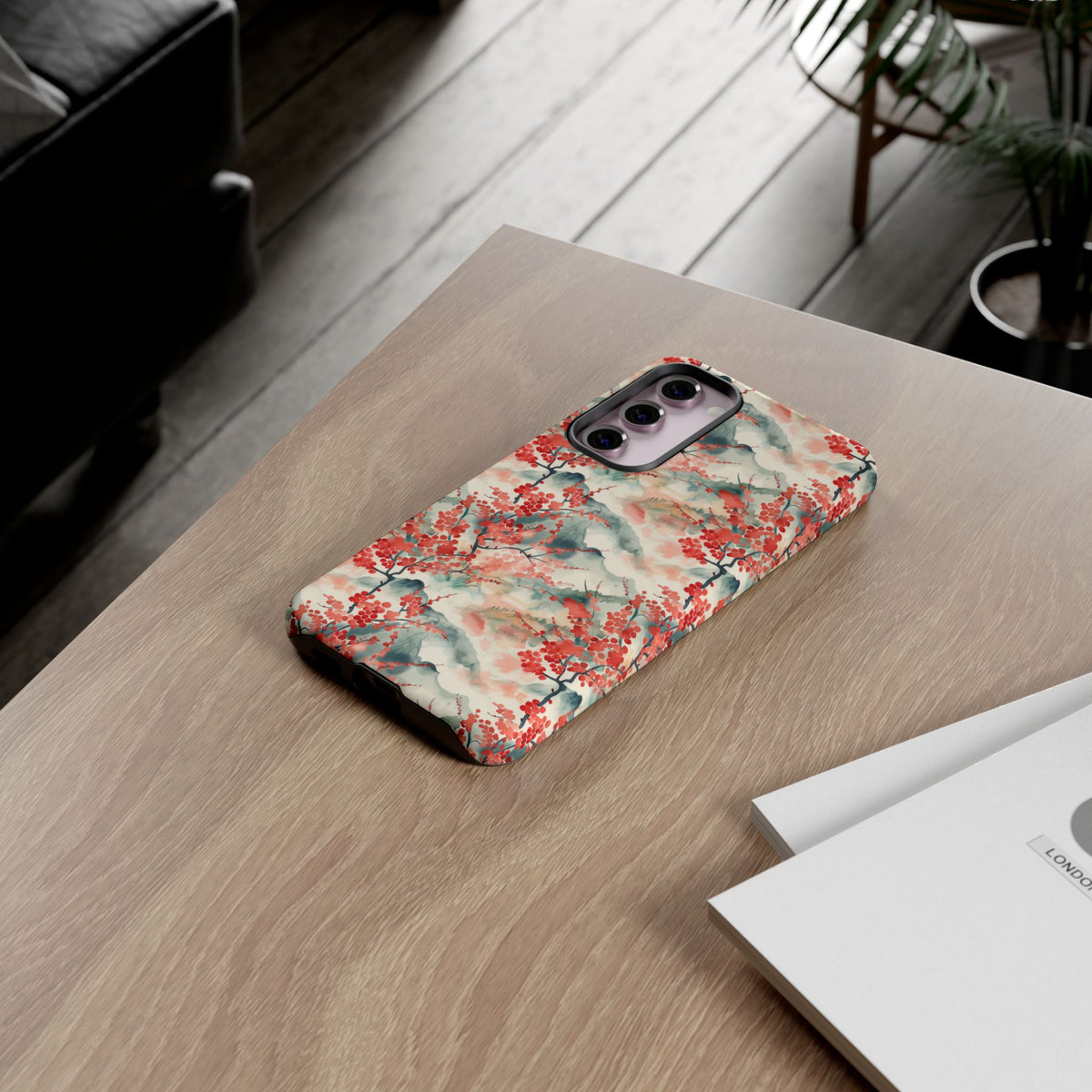 Japanese Pattern Phone Case – Elegant & Timeless Design for Your Phone 462