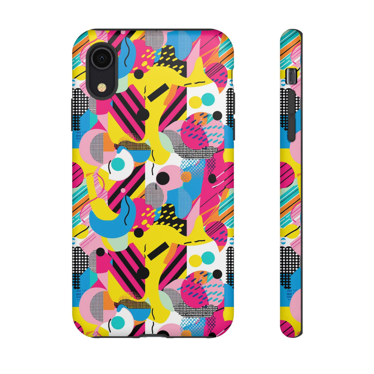 Retro 80s Seamless Phone Case – Vintage Style Meets Modern Protection 091