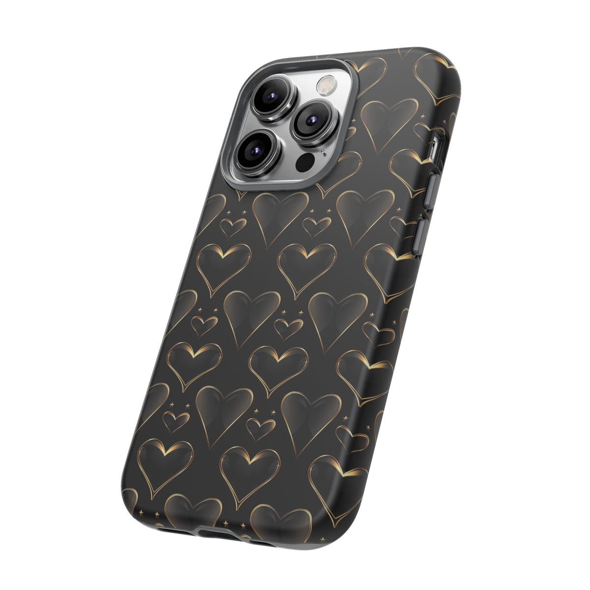 Heart Pattern Phone Case – Stylish & Loving Design for Your Device 362