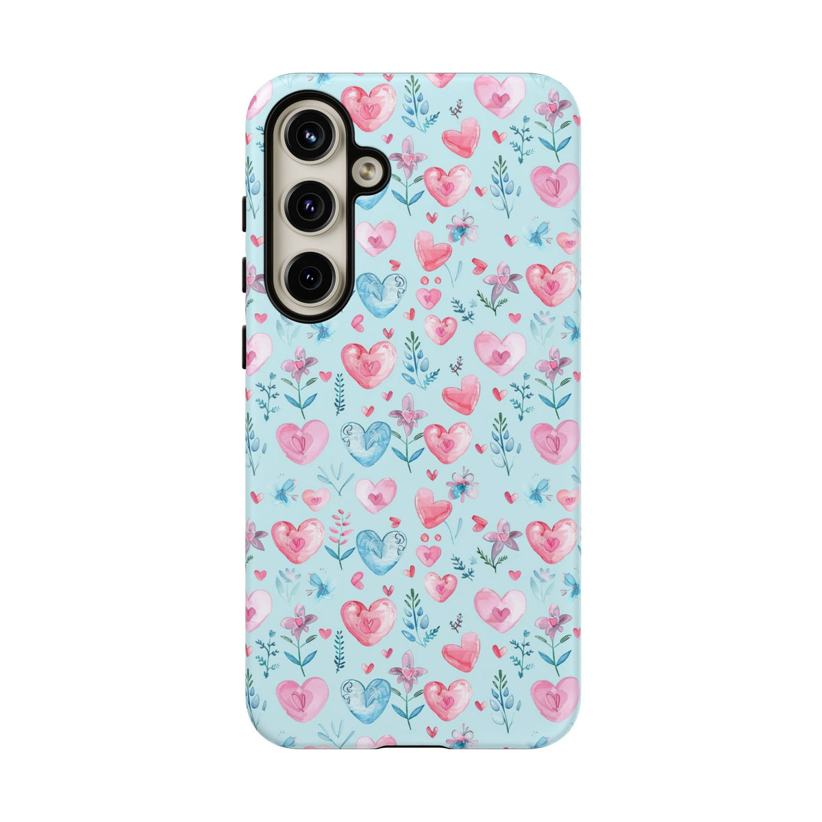 Heart Pattern Phone Case – Stylish & Loving Design for Your Device 228