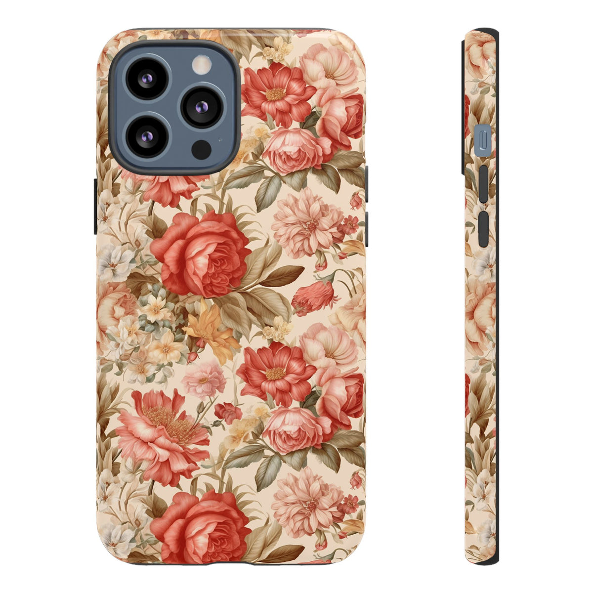 Antique Garden Botanical Phone Case - Vintage Botanical Phone Cover