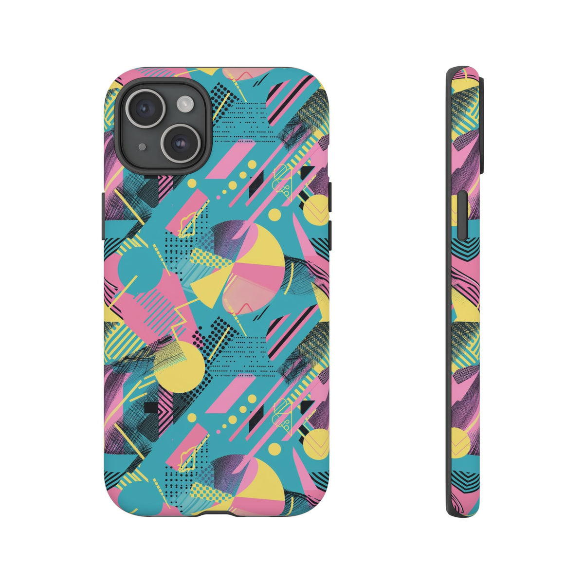 Retro 80s Seamless Phone Case – Vintage Style Meets Modern Protection 083