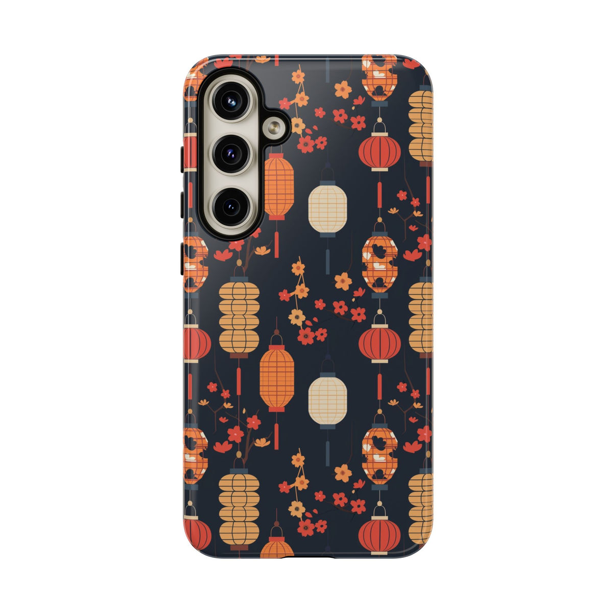 Japanese Pattern Phone Case – Elegant & Timeless Design for Your Phone 027