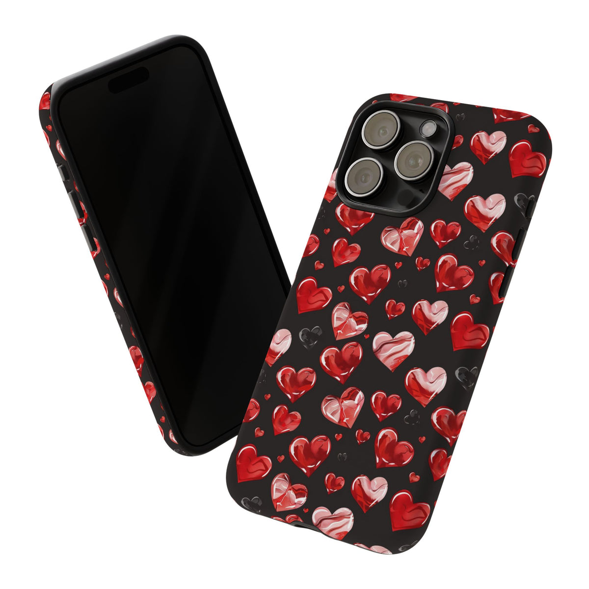 Heart Pattern Phone Case – Stylish & Loving Design for Your Device 365