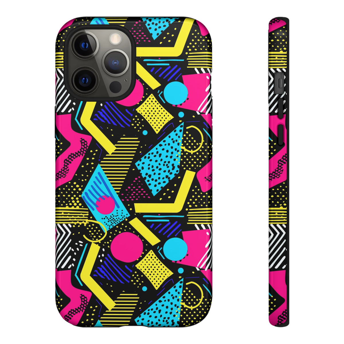 Retro 80s Seamless Phone Case – Vintage Style Meets Modern Protection 187