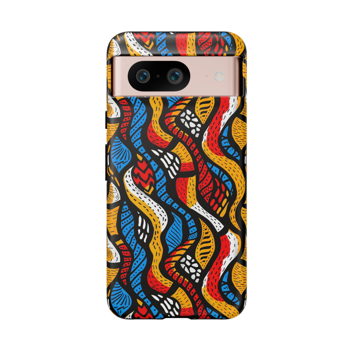 Stylish African Pattern Phone Case – Unique and Vibrant Protection 155