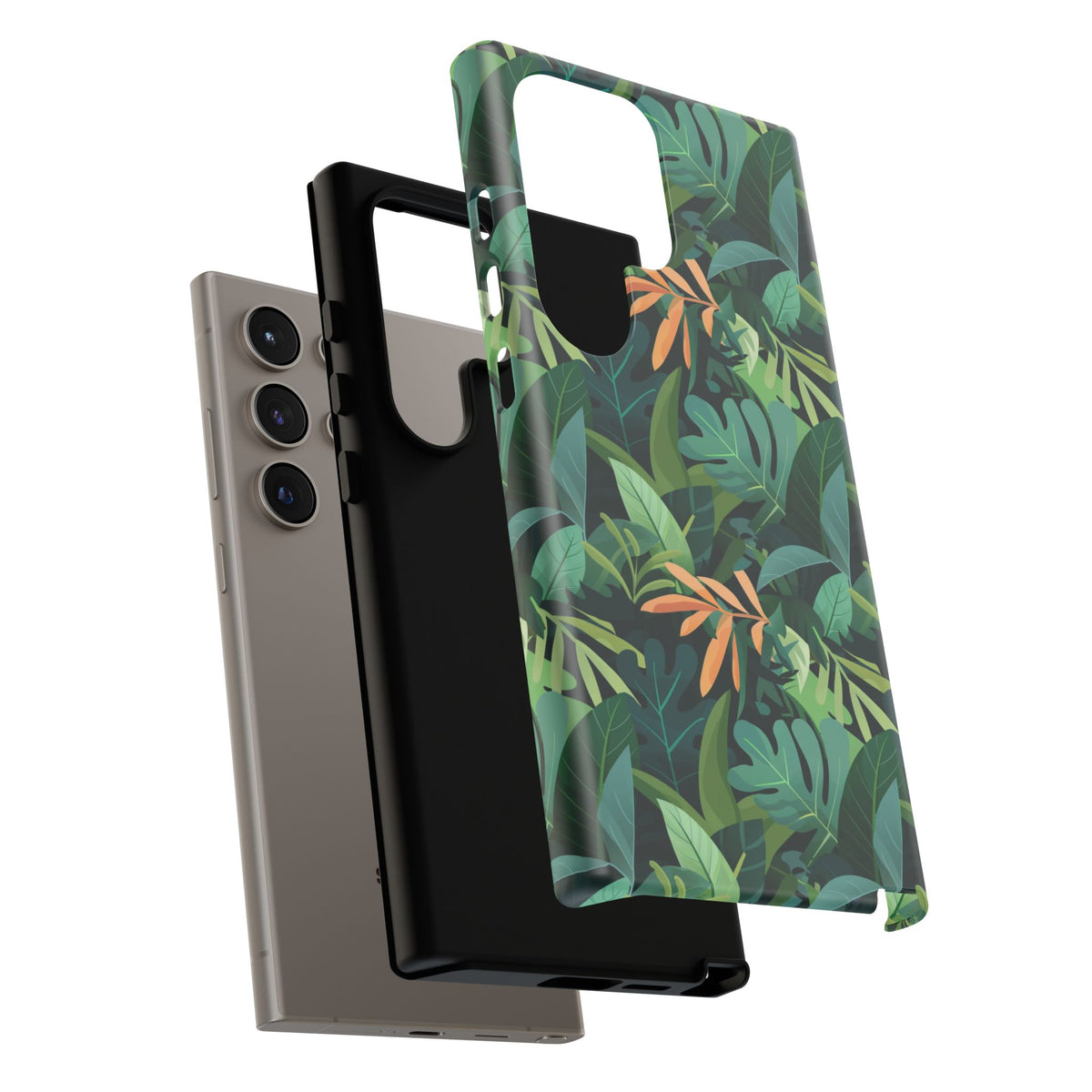 Jungle Pattern Phone Case – Exotic & Lush Design for Your Phone 341