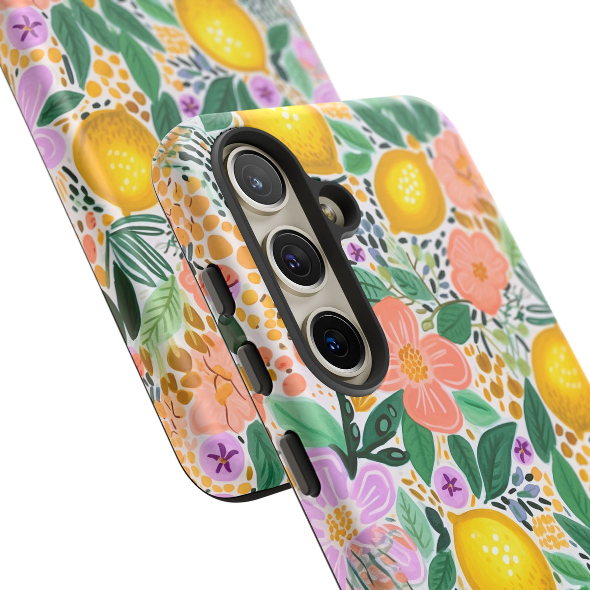 Cute Summer Lemons Phone Case – Refreshing Citrus Design for Your Phone