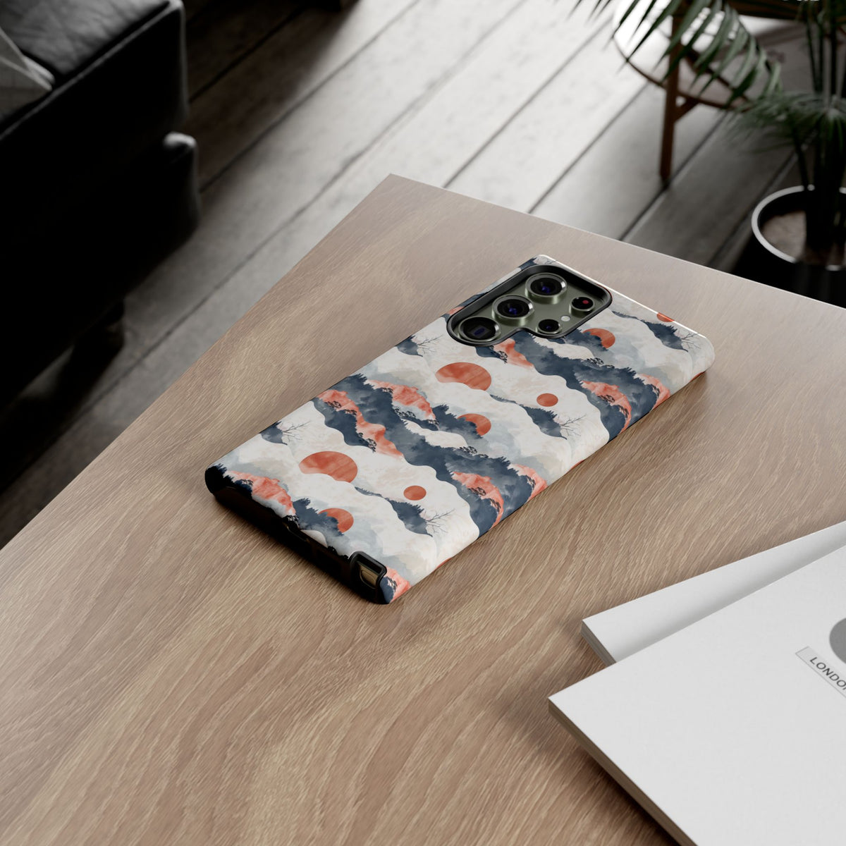 Japanese Pattern Phone Case – Elegant & Timeless Design for Your Phone 139